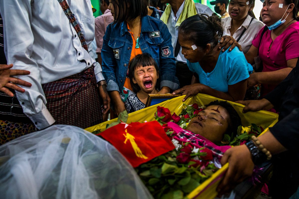 "The military and its brutal practices are an omnipresent fear in Myanmar....As security forces gun down peaceful protesters on city streets, the violence that is commonplace in the countryside" reminds us "of the military’s long legacy of atrocities." nytimes.com/2021/03/09/wor…