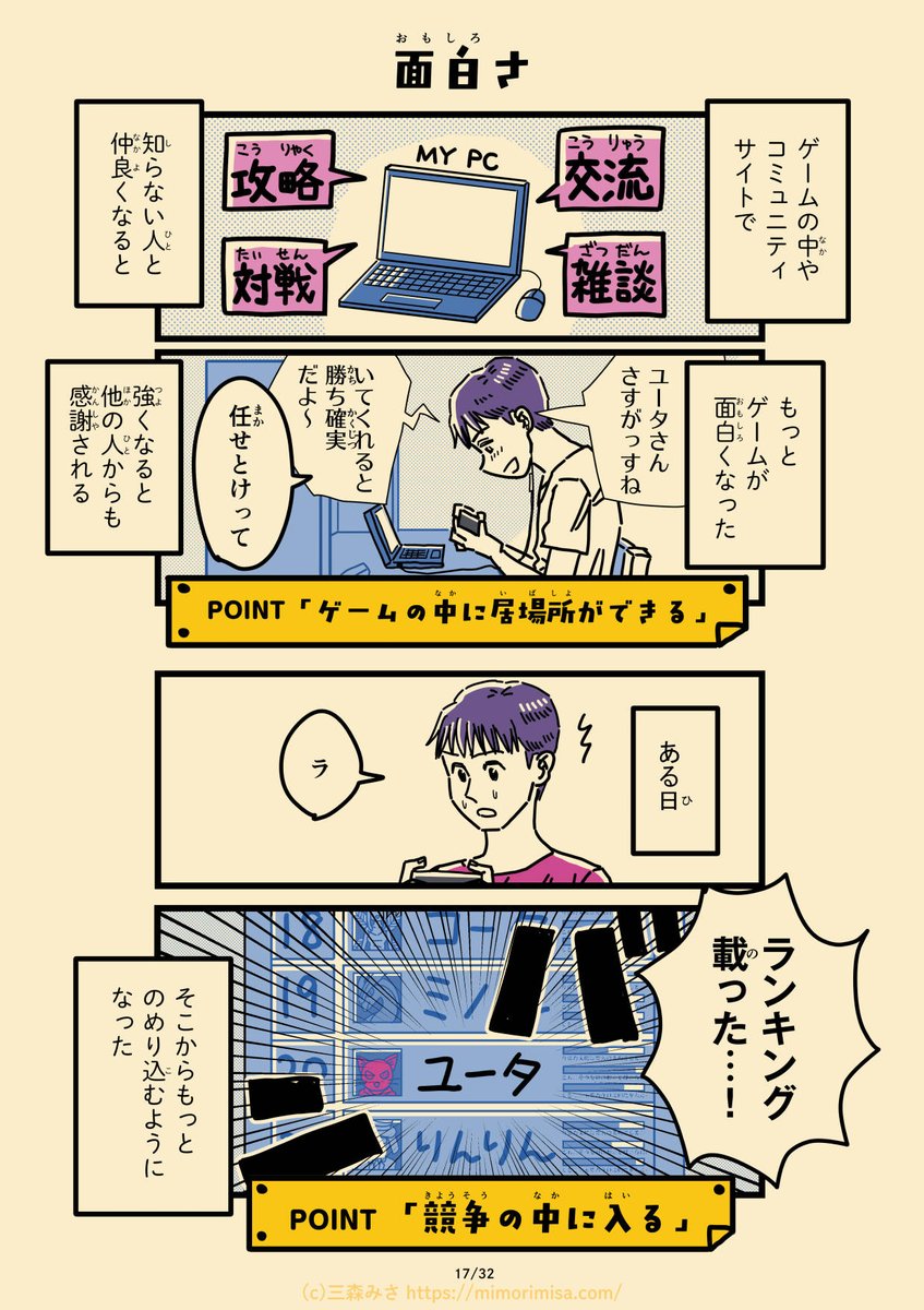 「ゲームがやめられなくなった話 その5(5/8) 」三森みさ＠トラウマ療法の漫画制作中の漫画