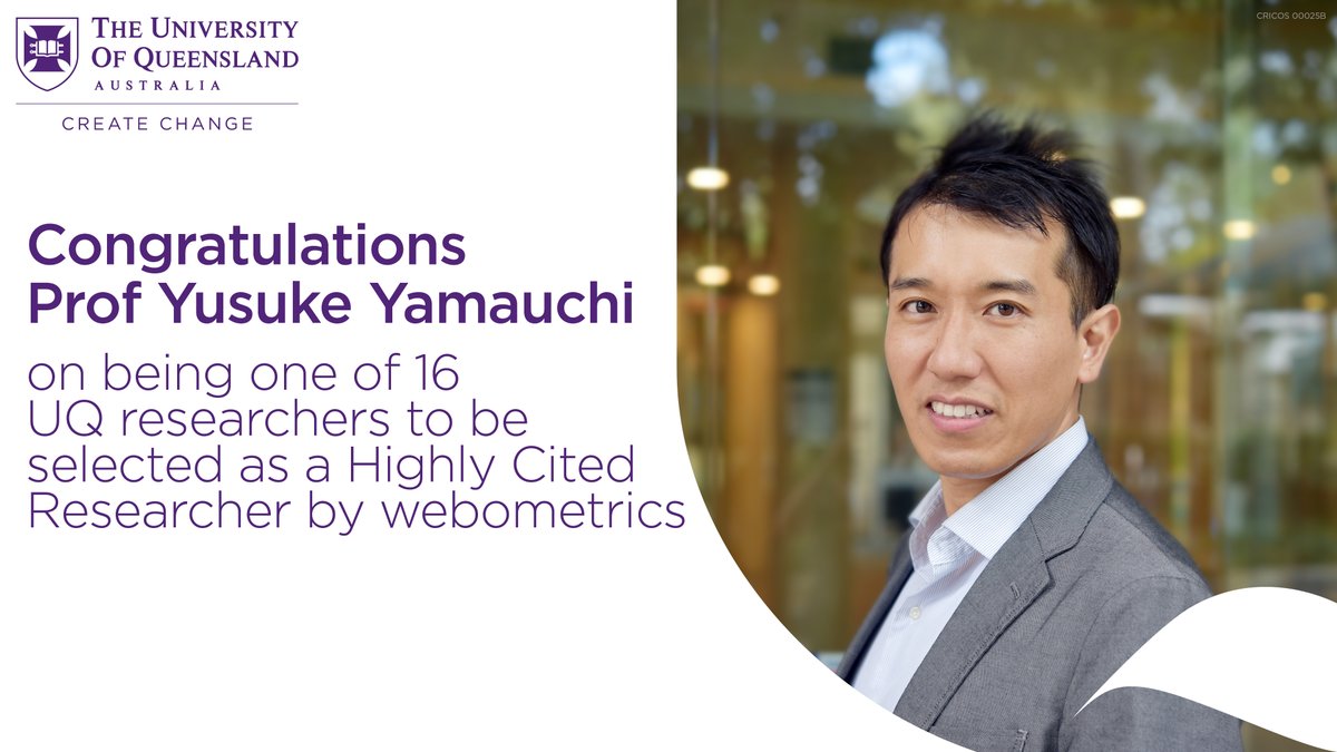 AIBN Research (@aibnatuq) on Twitter photo Congratulations to #AIBN's Professor Yusuke Yamauchi (<a href="/yusuke_yamauchi/">Yusuke Yamauchi</a>) for being selected as a Highly Cited Researcher! Congratulations to #AIBN's Professor Yusuke Yamauchi (<a href="/yusuke_yamauchi/">Yusuke Yamauchi</a>) for being selected as a Highly Cited Researcher!