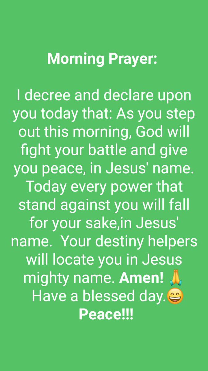 ebuloku_matthew's tweet photo. Today's Declaration:- https://t.co/p2RPL9qkR5