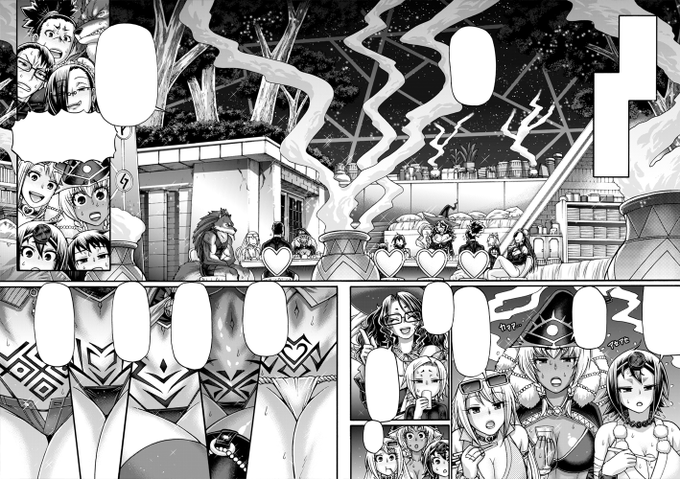 3月13日発売comicアンスリウム4月号、口利き魔女のアンジェリカ第8話。ディアナの満月に始まった魔女集会。その内容は豊穣の女神ディアナに感謝するスワッピング乱交集会だった。魔女の淫紋ルーニィ文字も疼き彼女たちは戸惑いつつも男達と交わる…お楽しみに。 