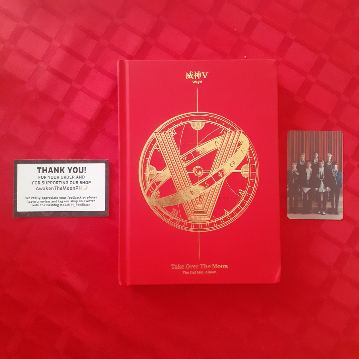 tkt_mashi's tweet photo. thankyou po @awakenthemoonph , napaaga ang dating ng order kong tikoy😭 well packaged, this is also my first Wayv album🤧💚 #ATMPH_Feedback https://t.co/ofOlsiqj27