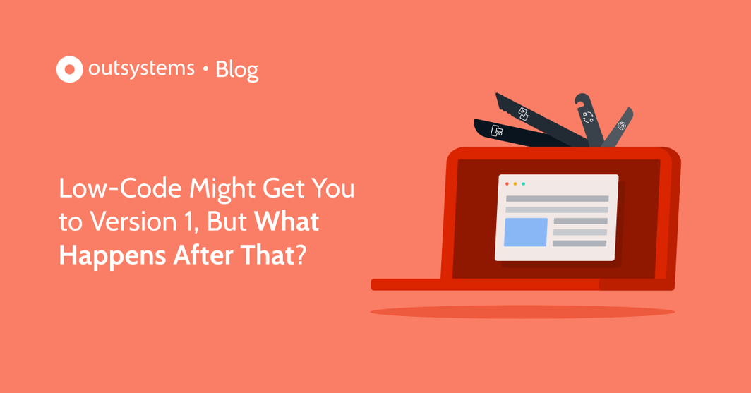 Low-code may help accomplish short-term goals but can it sustain your long-term strategy? Today's demands require more: find out how #OutSystems goes beyond low-code to help you build and change any modern application. outs.so/75DFEF