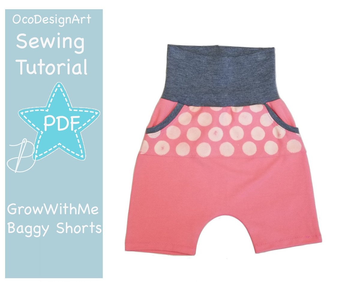 design_oco's tweet image. Excited to share the latest addition to my #etsy shop: Grow with me Baggy Shorts. Sewing Pattern • PDF Sewing Pattern • Baby, Kid, Toddler, Infant, Child • size 3month - 12 years. etsy.me/3rKT5ME #sewing #babypantspattern #kidspantspattern #growwithmepants #gro