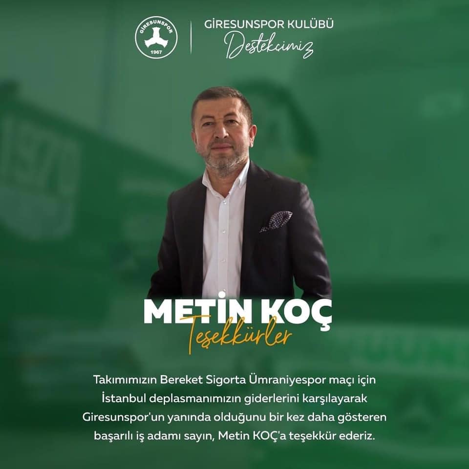 Yağlıdere Belediyesi (@yagliderebeltr) on Twitter photo 