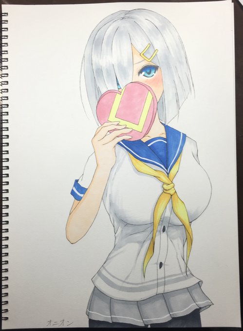 #画力ビフォーアフター 
5年前←→今年のバレンタイン

5年前のもすき🥰 