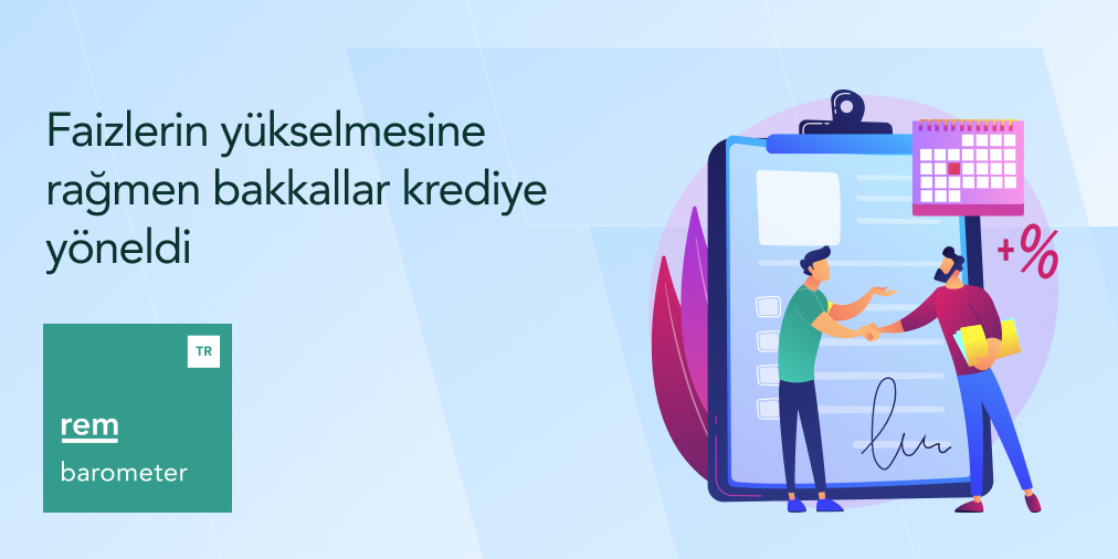 RemBarometerTR's tweet photo. Kredi Borcu bulunan bakkalların oranı bir önceki döneme göre artarak %51’e yükselmiştir. 
#rempeople #RemBarometer #RemEsnafBarometre #sokağaçıkmayasağı #krediborcu #kredi https://t.co/XQfwNXdbzu