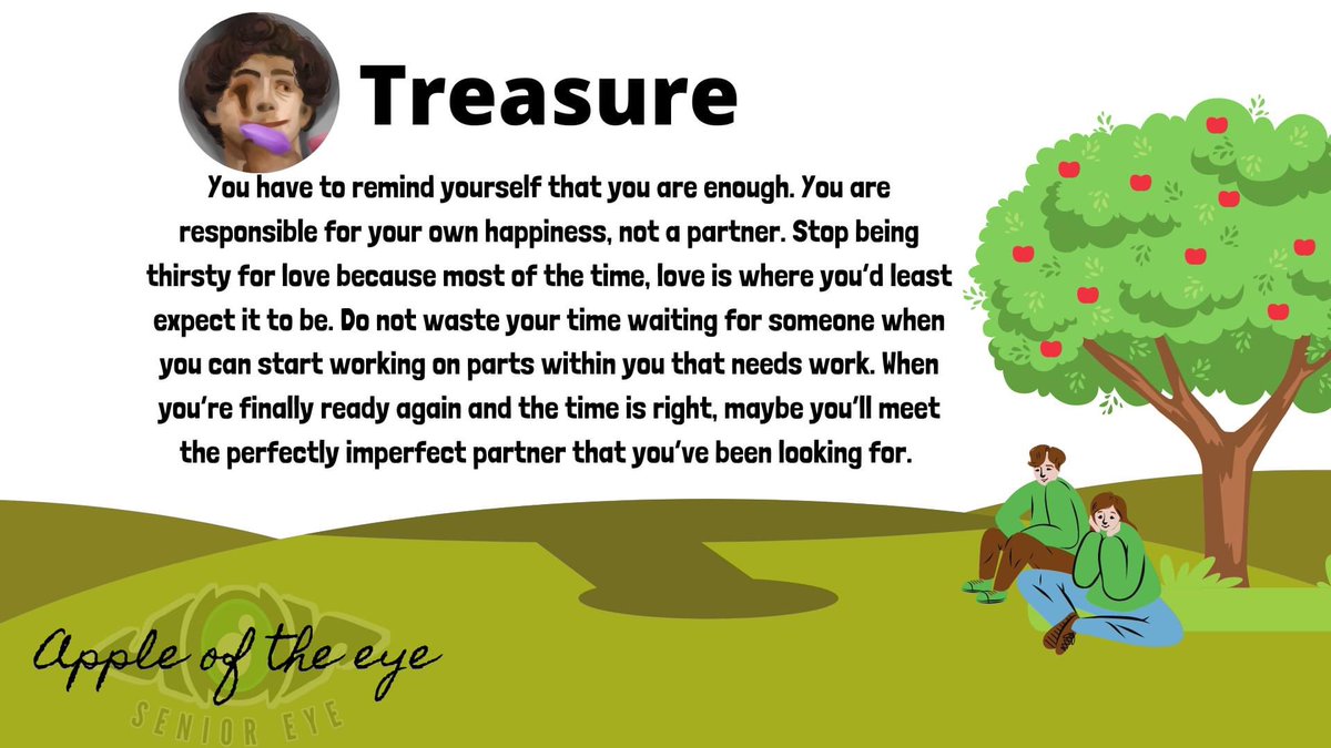 Blazonry_TUAHS's tweet photo. Looking for love advice? Hereโs Treasureโs love advice about finding the perfect life partner
#SeniorEye #SENewspaper #SEAppleOfTheEye https://t.co/xmozitlppH