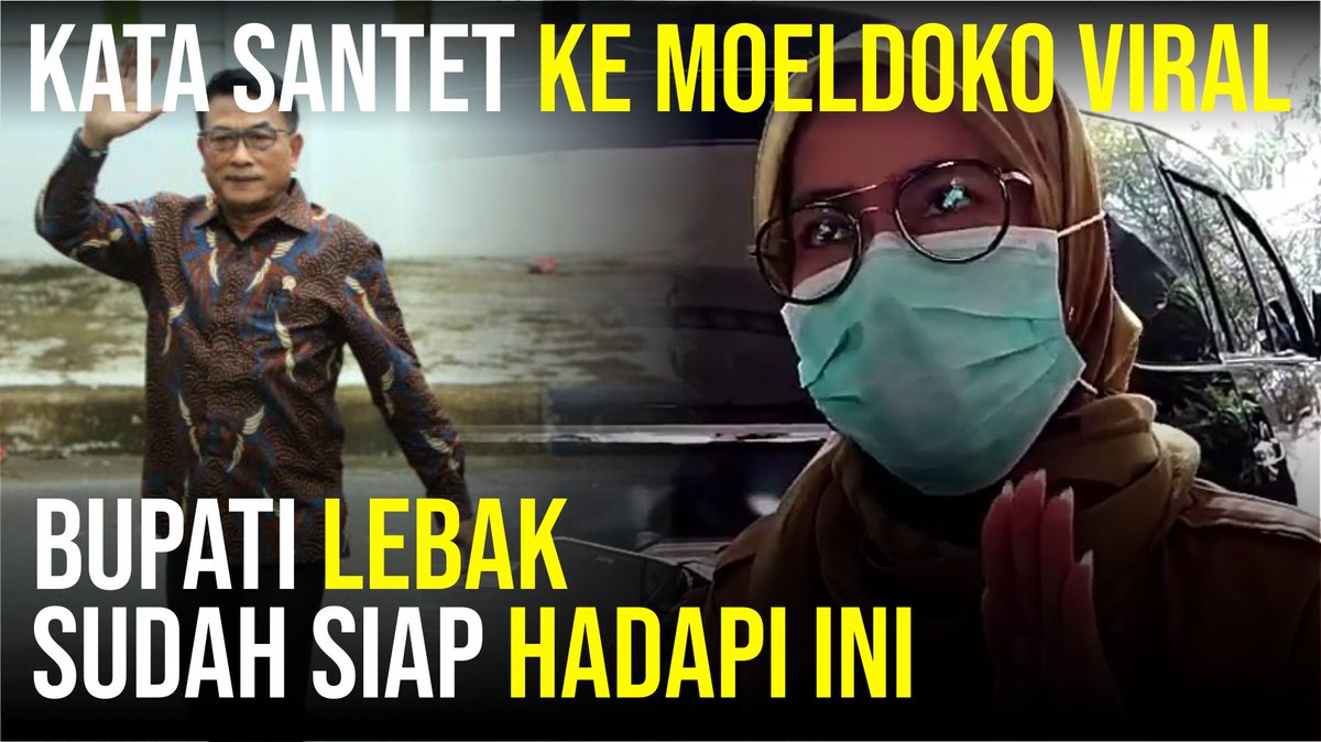 Usai Kata Santet ke Moeldoko Viral, Bupati Lebak Sudah Siap Hadapi Ini

Selengkapnya : youtu.be/b8lpt1jXdL8