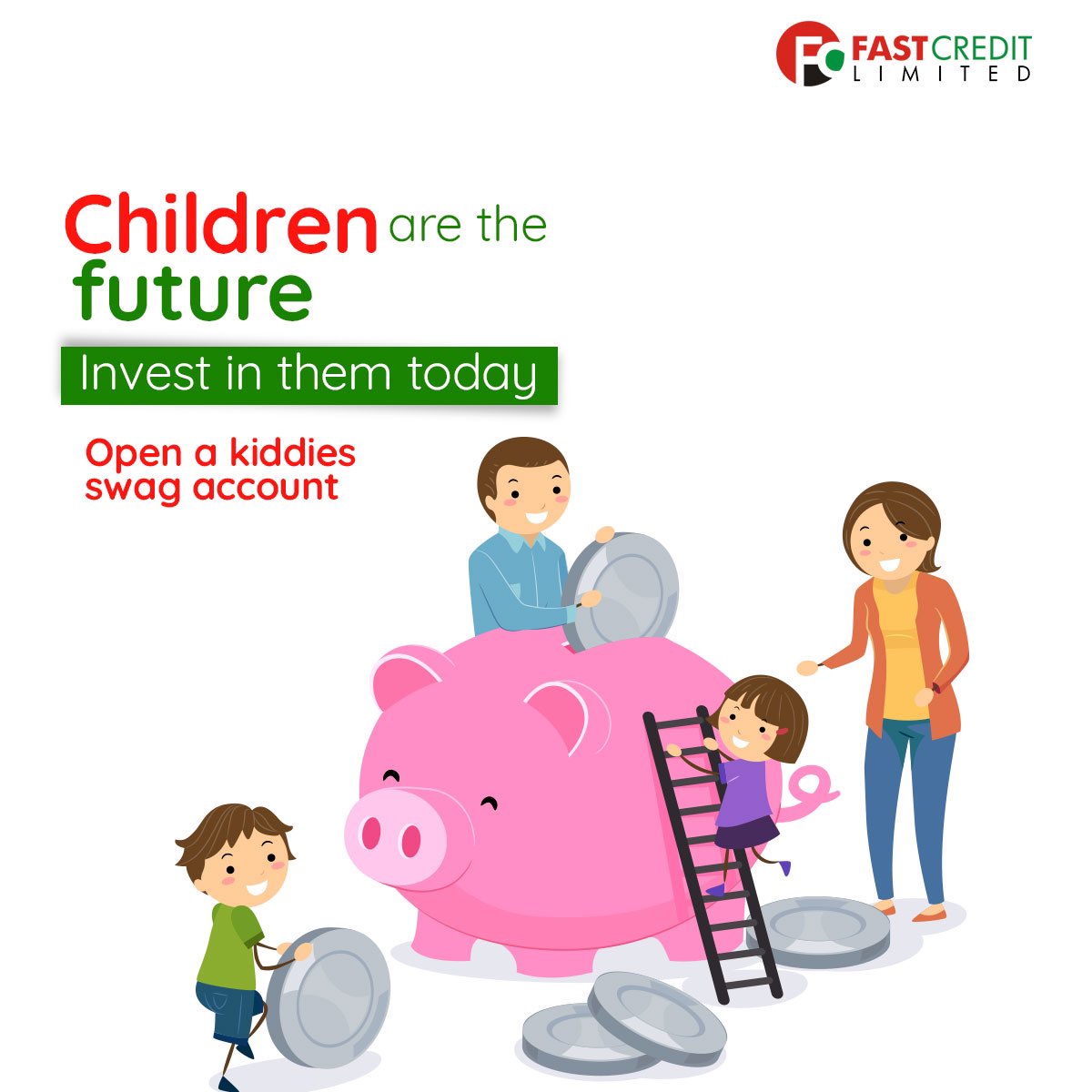Fastcreditng's tweet photo. Open a Kiddies Swag Account today for your child.
#fastcreditlimited #kiddiesswag https://t.co/65fhst4c9L
