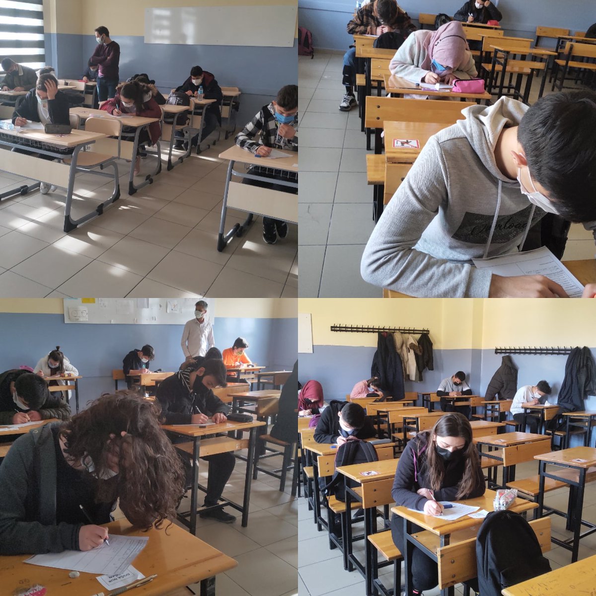 Sınavlarımızı okulumuzda yüz yüze yapmaya devam ediyoruz. @aakinci26 <a href="/hkncrt1/">hkncrt</a> <a href="/EskisehirMem/">Eskişehir İl Milli Eğitim Müdürlüğü</a>