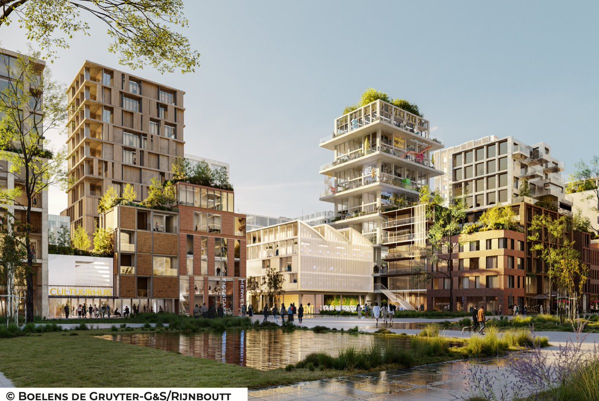 Plan voor Utrechtse wijk Merwede is rond; 12.000 bewoners, 2 nieuwe bruggen, een markthal met horeca en veel meer duic.nl/algemeen/plan-… via <a href="/duicnl/">DUIC</a>