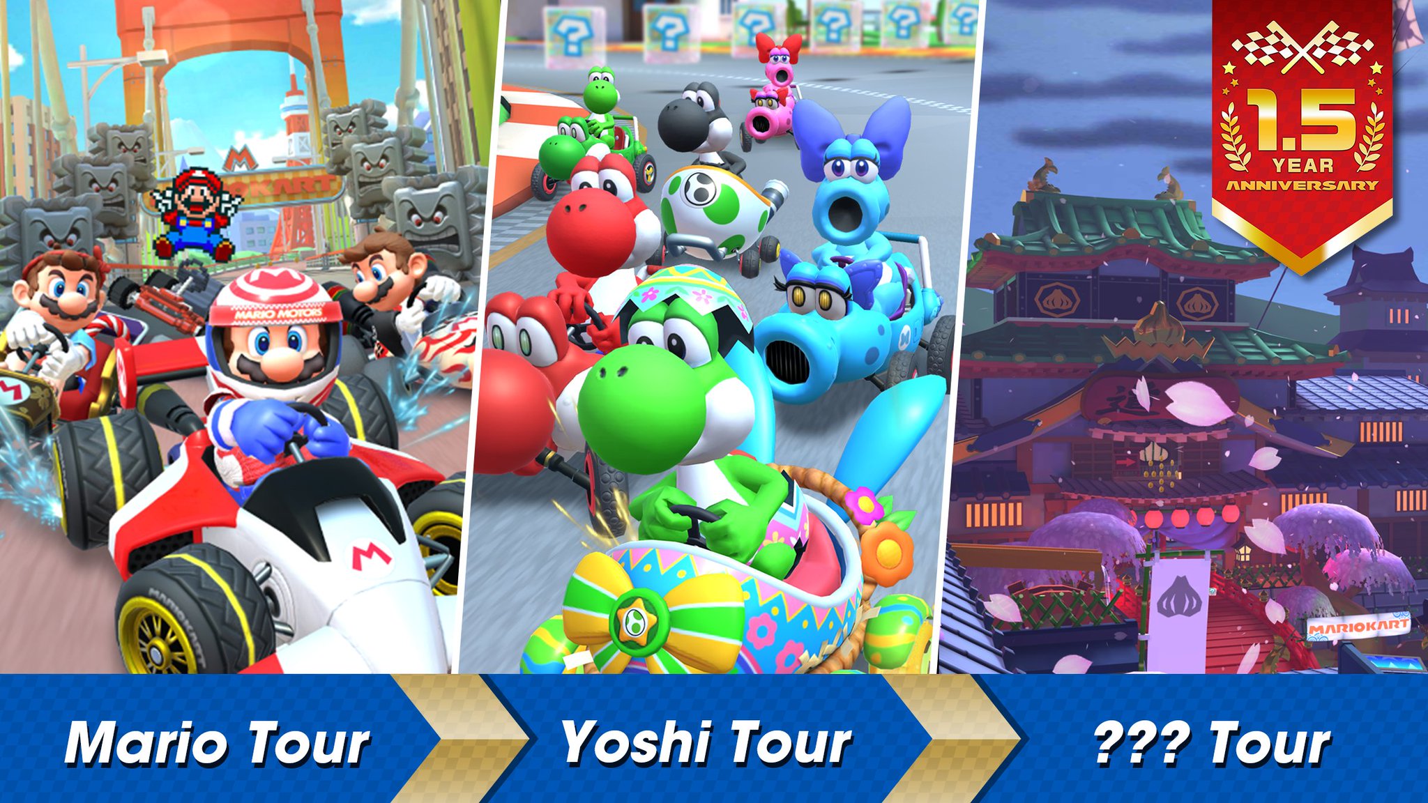 Mario Kart Tour 2nd Anniversary Tour announced