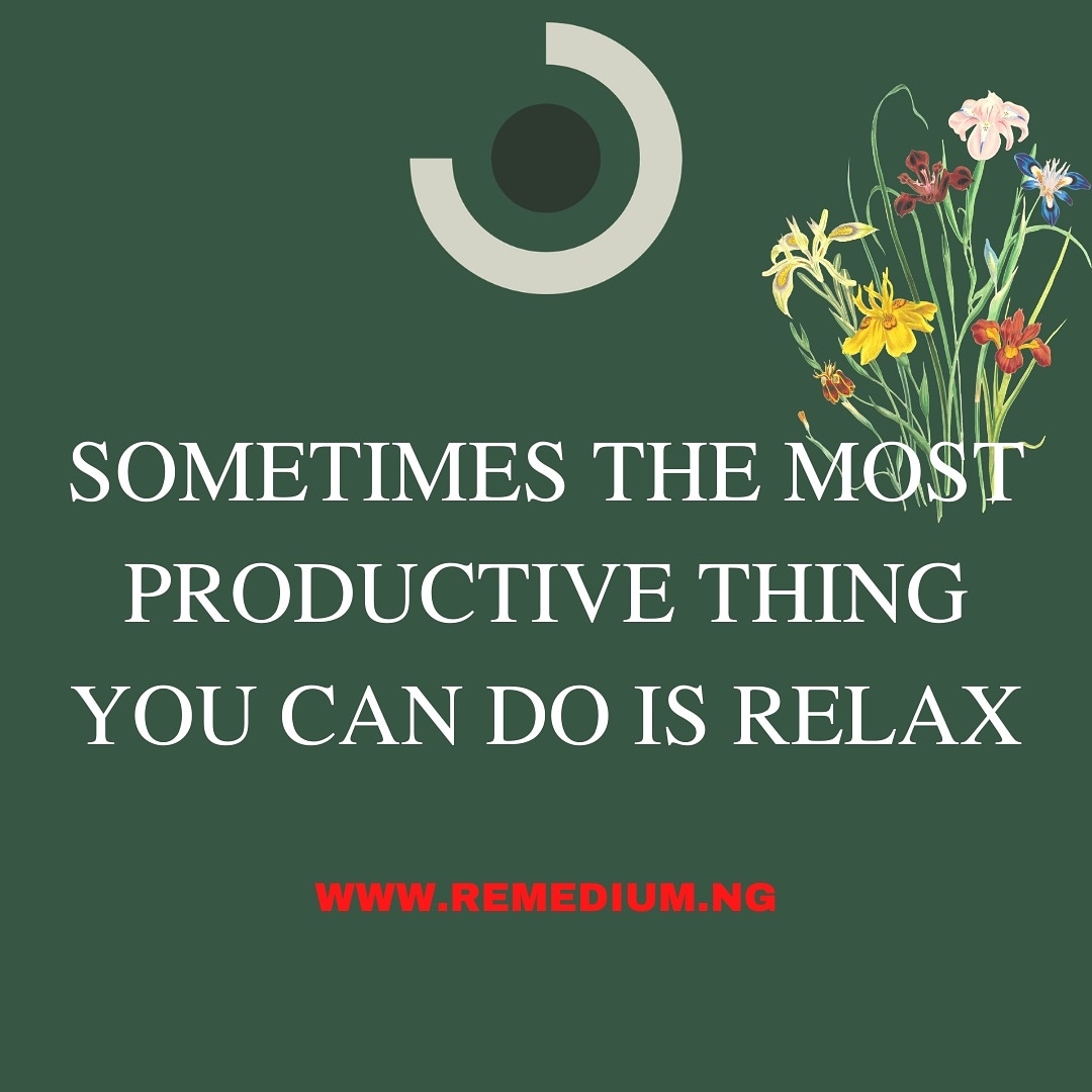 The only mental health motivation you need today is to relax😊.

#relax 
#yourmentalhealth 
#mentalhealth
