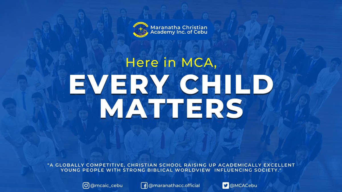 MCACebu's tweet photo. Every child is highly unique and individual. With that in mind, MCA’s curriculum is anchored in giving opportunities to meet varied learning styles that are developmentally appropriate to the learners.

Visit our website:
https://t.co/epFgQcaJnc

#education #learning #excellence https://t.co/t82DwQ8hvG