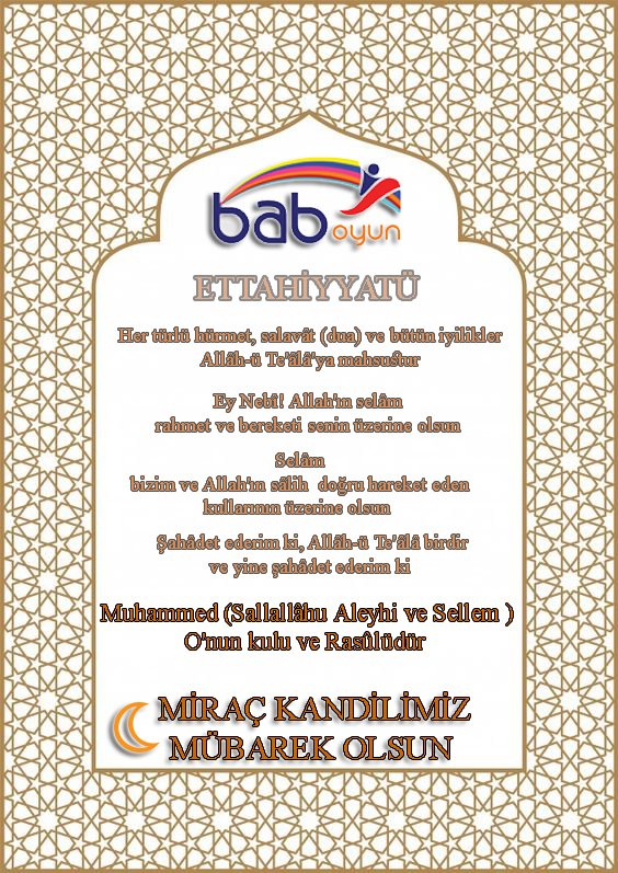 _baboyun's tweet photo. #mirackandili #MiracKandilimizMuebarekOlsun https://t.co/Whfo0mYkgu