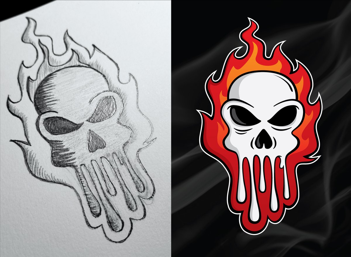 stanleynelitz's tweet photo. What started as a doodle on paper, is now scalable artwork that can be used in any application, at any size. Check out the rest of my portfolio at https://t.co/6qN4FGSxgu. https://t.co/aeZavZus6c