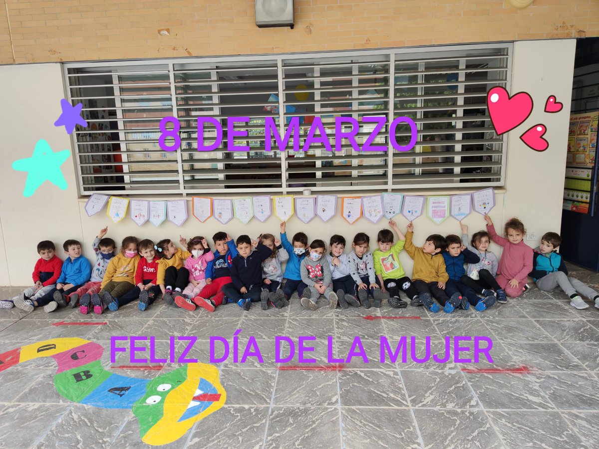 elpalmarillo's tweet photo. Esta semana seguimos trabajando por la #igualdaddegenero 💜 🚻 y poniendo en valor el papel de la mujer. 
¿Cuál es la mujer de tu vida? 🤔
Mi MAMÁ. 
Los peques de 4 años lo tienen claro 😍 https://t.co/3L6i6r7Yva