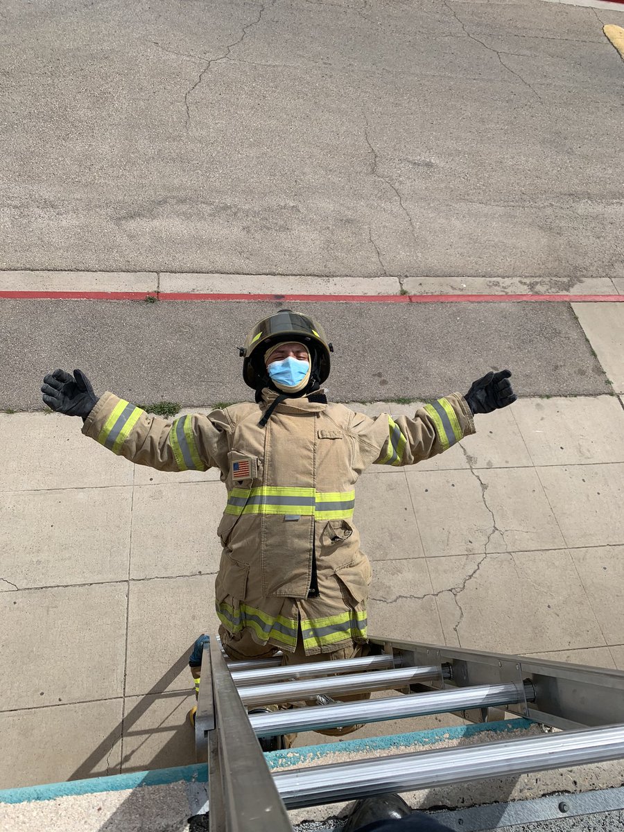 CCTEFireScience's tweet photo. Things are “looking up” at CCTE Fire Science! https://t.co/kh1O5jbtAC