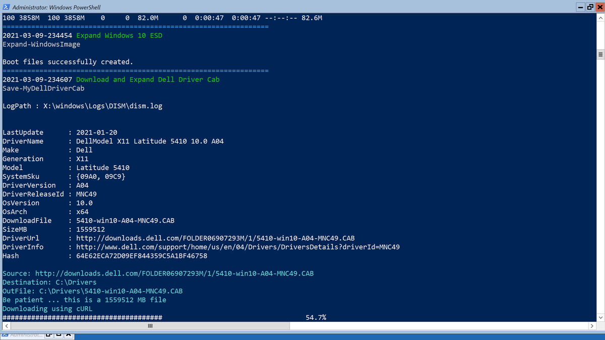 SeguraOSD's tweet image. I have successfully imaged a Dell laptop from the Internet (in 6 minutes) with ZERO infrastructure, using only #WinPE, a GitHub Repo, and PowerShell Gallery
Here's is how I got #OSDCloud to work #OSD #OSDeploy osdeploy.com/blog/2021/osdc…