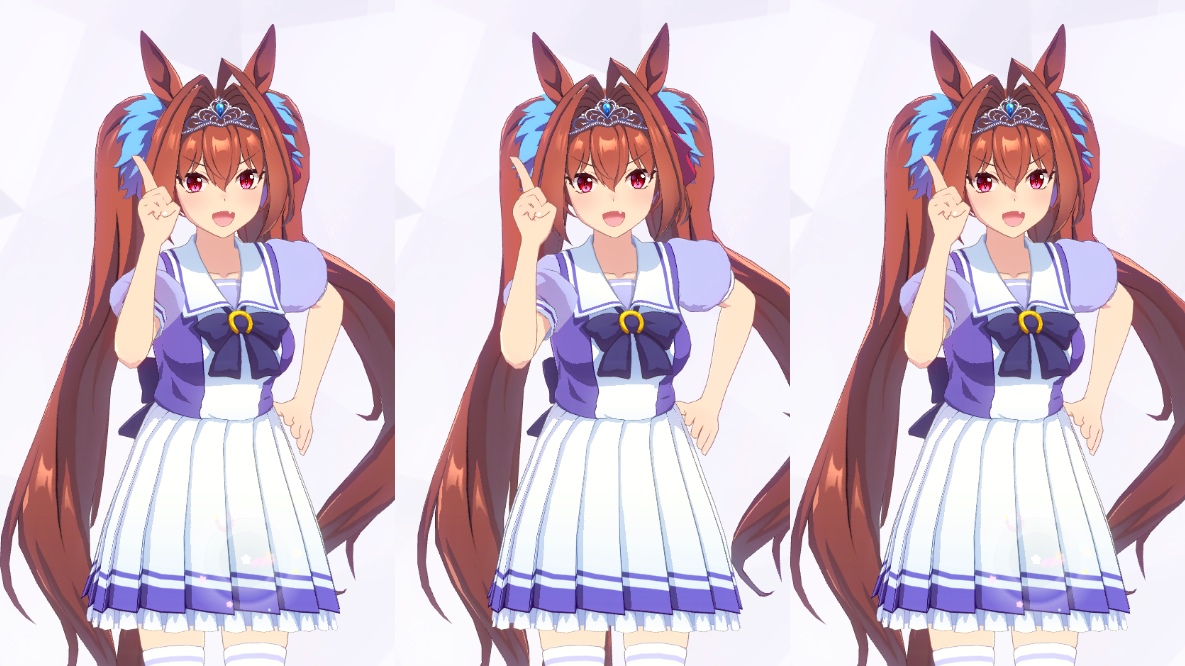 ウマ娘 立体視 Uma Musume Stereogram Twitter