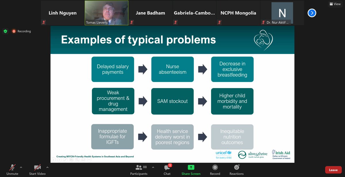 strongerlinh's tweet photo. @cashin_jennifer @UNICEF_EAPRO @aliveandthrive Major problems of Public financing for Nutrition pointed out by Tomas Lievens, Health Economist: Manager/Partner at Genesis Analytics at @aliveandthrive and @UNICEF_EAPRO MYICN Workshop #Commit2IYCF https://t.co/UzVmXLvykh