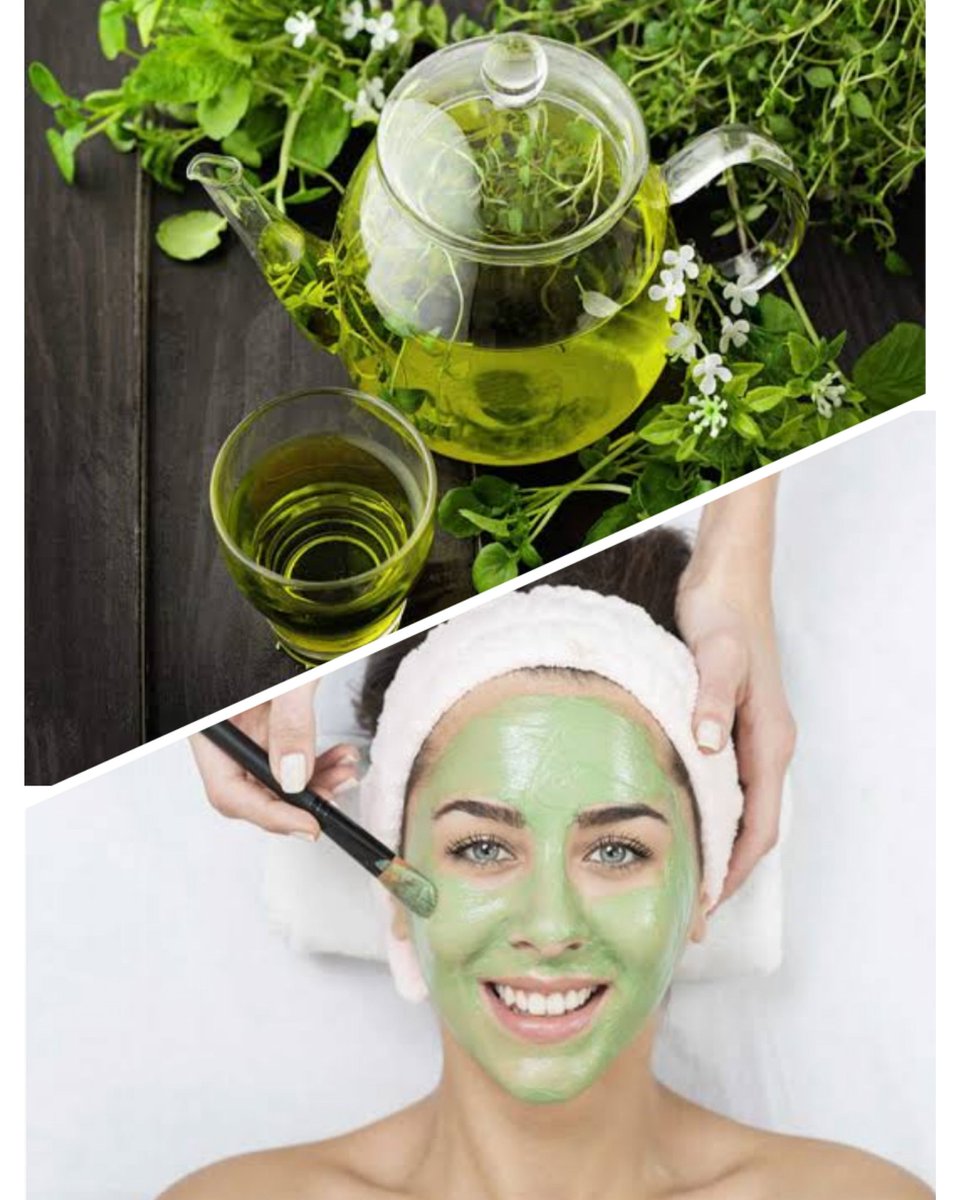 befitfine's tweet photo. #Greentea is not only good for your health but it works wonders when applied on your skin, body and hair. Try the best 5 green tea #beautyhacks. 
#beauty #skincare #naturalbeauty #naturalskin #haircare #skin #glowingskin #diy #naturalremedies
https://t.co/p3AbFoK6q4 https://t.co/wOnSXCrWs2