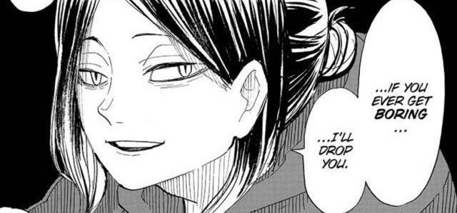 Kenma saying this to Hinata is just in his personality as a gamer. Remember the "Stay interesting." thing during Nationals? That's just him. So, before you spout those rubbish things, you should know who Kenma is first. Bc you're gonna deal with a lot of Kenma stans. Just saying. 