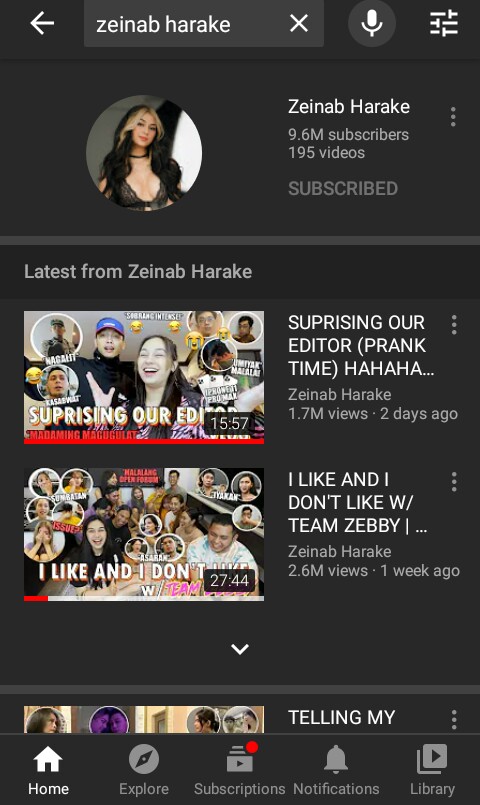 Yujin_An2003's tweet image. Happy 9.6M Subscribers @ZeinabHarake11 malapet kana mag 10 kunting kembot nalang talaga #Zebbies
youtube.com/c/ZeinabHarake…
