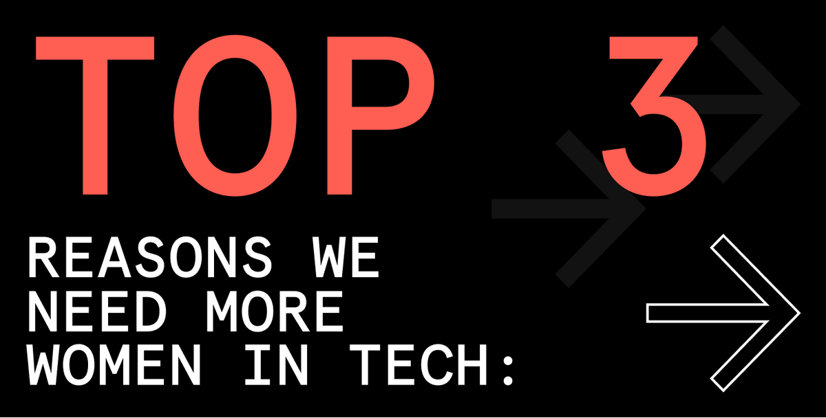 Eternic_io's tweet photo. IN HONOR OF #IWD21: @CarolineRamade, CEO of @50inTech shares the TOP 3 REASONS why we need more #womenintech:👇

https://t.co/owj8UWFOvZ 

#InternationalWomensDay #InternationalWomensDay2021 #womeninSTEM #girlswhocode #diversity #inclusionmatters https://t.co/7ktgtDs79g