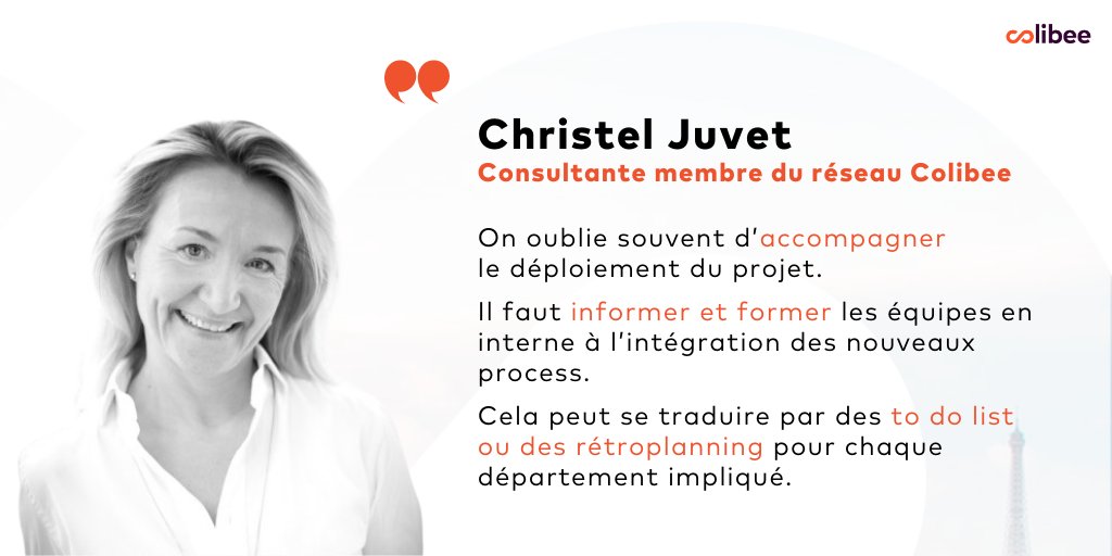 Colibee's tweet image. 💬 Pour Christel Juvet, il ne faut pas minimiser l'accompagnement des équipes dans la #TransfoNum d'une entreprise.

✅ Découvrez 3 dimensions clés pour une conduite du changement réussie (@CadresDirigeant) : ow.ly/jHR150DUERK

#Management #Transformation