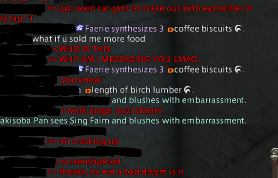 PureSightt's tweet image. * click photo* im not going to judge you on your dreams of these cat girls but you whispered the wrong person 🤷
@ffxivstruggle #FFXIVstruggle #FFXIVmeme