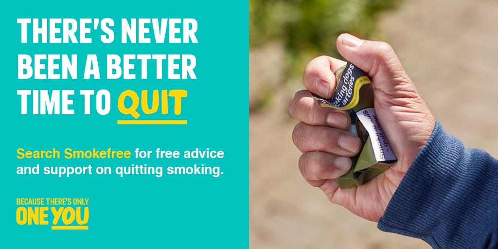 MidEssexCCG's tweet image. For #NoSmokingDay 2021 we’re celebrating the mental health benefits of quitting.
Withdrawal can be stressful but ultimately ex-smokers are happier and healthier. 
For advice on make quitting easier visit orlo.uk/z91sQ
#QuitForCovid