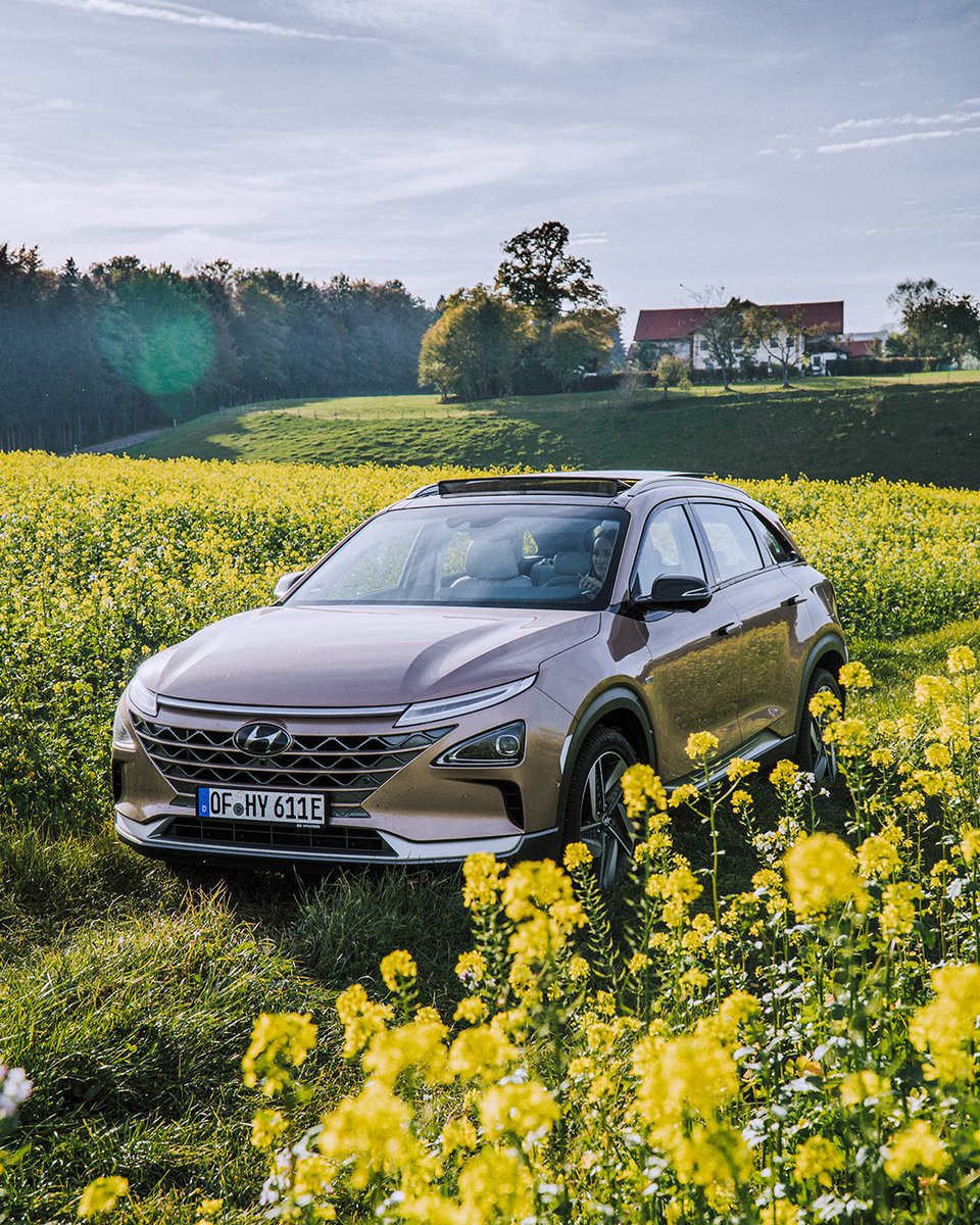 The NEXO is powered by #hydrogen fuel cell technology, which means it's both quiet and emits only water. 

#HyundaixH2U #BecauseOfYou #SustainableLiving #ZeroEmissions #CleanEnergy #Hyundai