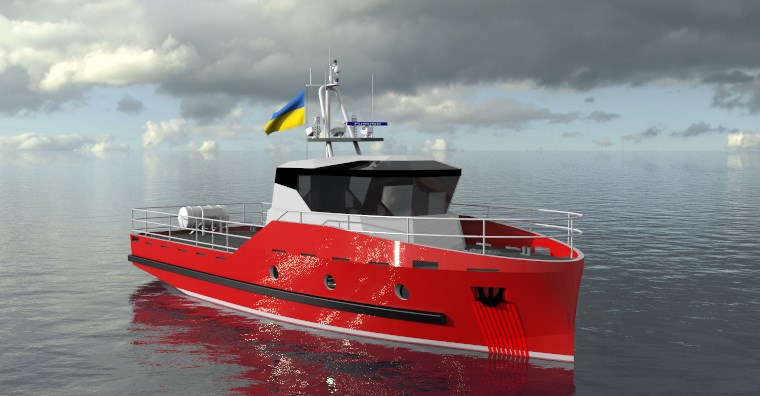 theNavisor's tweet photo. Versatile #workboat LOA14mt by UA #UnikYachts https://t.co/t1Uo3p53nL