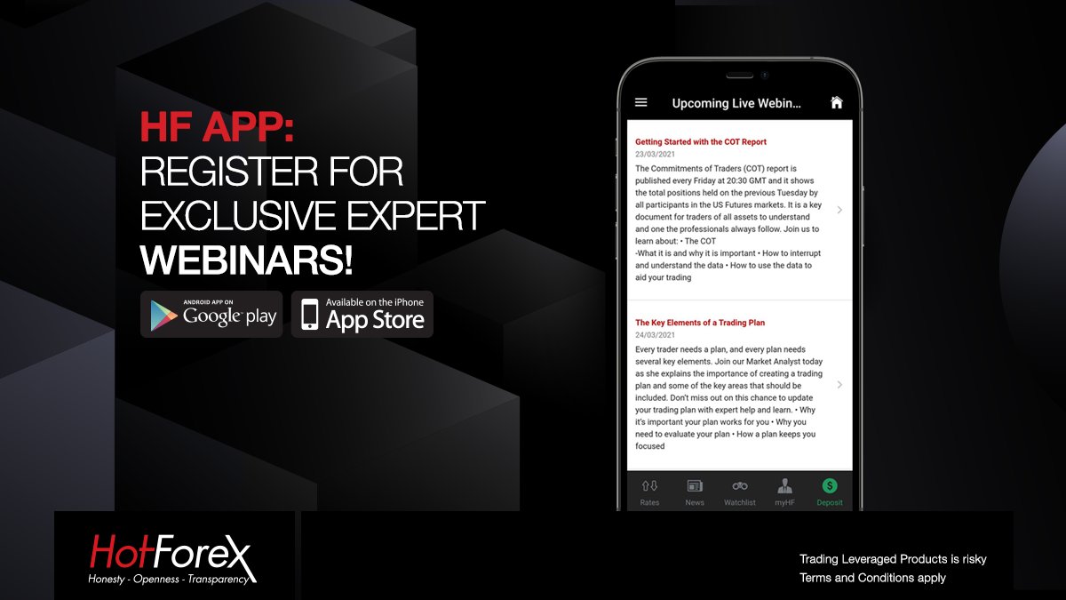 hfmbroker's tweet photo. Our expert team of analysts hosts FREE webinars every week to help you enhance your trading knowledge! ππ
Register NOW β‘οΈ https://t.co/MCMNr3DIzf
#HotForex #HFApp #HFEducation #forex #webinar https://t.co/7UP399OgVI