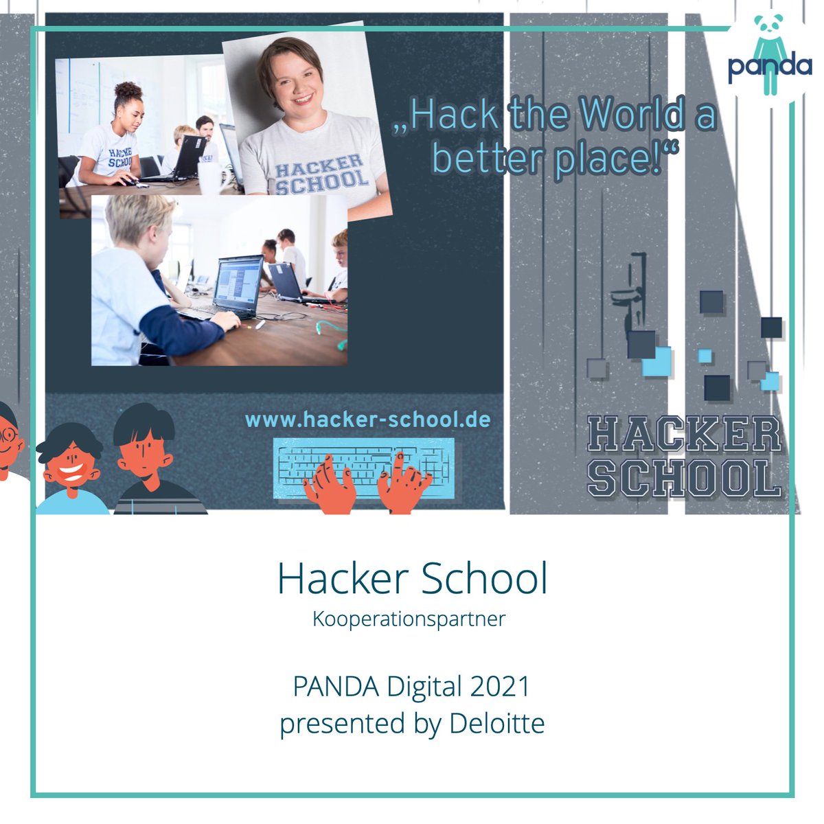 we_are_panda's tweet photo. In 9 Tagen startet PANDA Digital presented by @DeloitteDE. Unsere Teilnehmerinnen können sich nicht nur auf Inspiration Sessions &amp; Zeit zum Netzwerken freuen, sondern auch auf unsere Kooperationspartner, die gemeinsam für Diversität einstehen &amp; mehr Frauen in Führung bringen: https://t.co/3Fuqt2ph2H