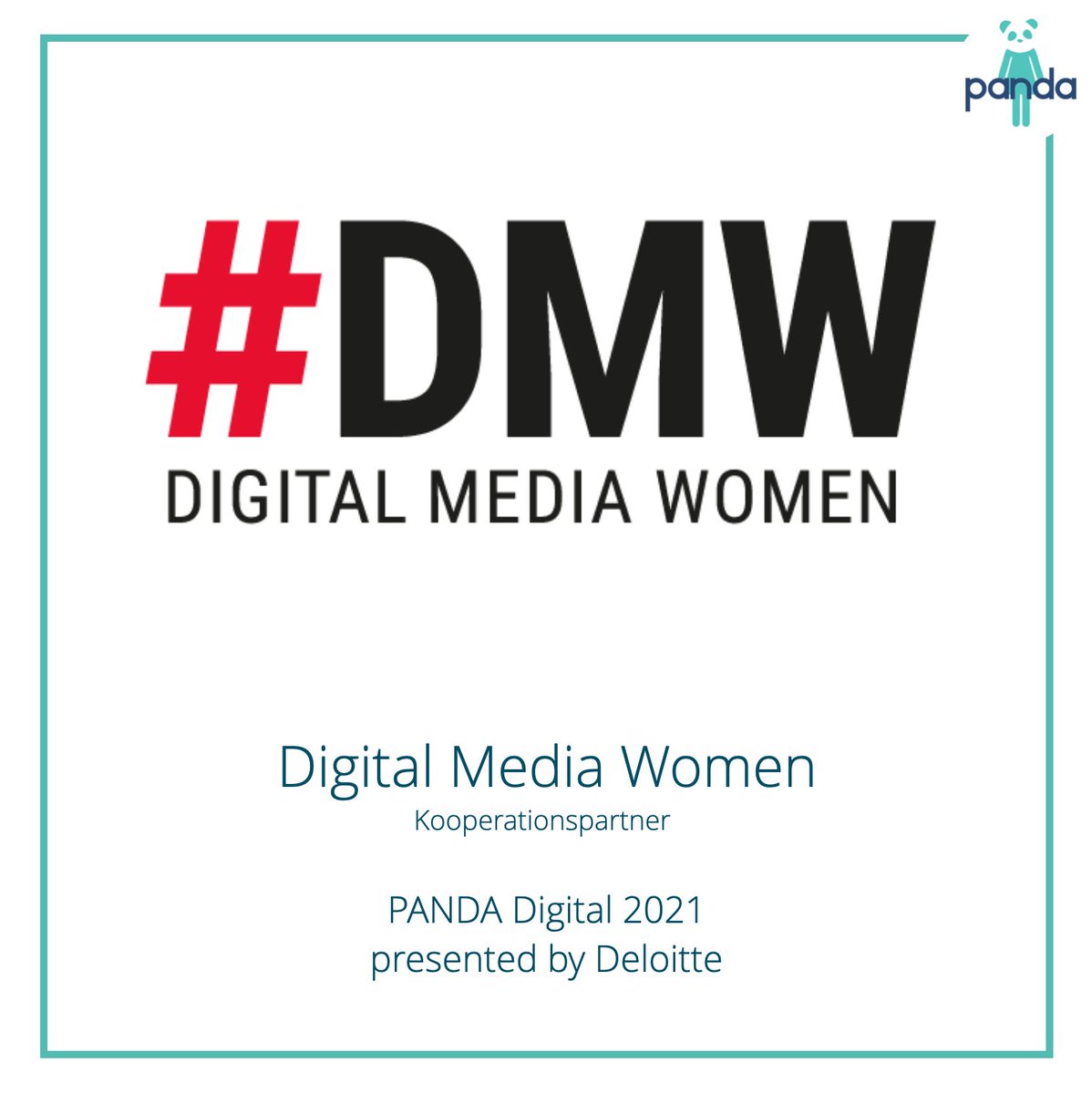 we_are_panda's tweet photo. In 9 Tagen startet PANDA Digital presented by @DeloitteDE. Unsere Teilnehmerinnen können sich nicht nur auf Inspiration Sessions &amp; Zeit zum Netzwerken freuen, sondern auch auf unsere Kooperationspartner, die gemeinsam für Diversität einstehen &amp; mehr Frauen in Führung bringen: https://t.co/3Fuqt2ph2H