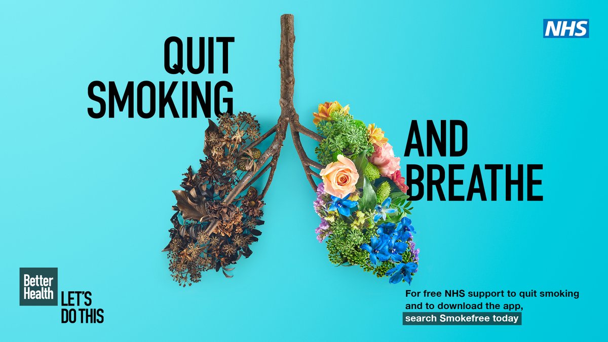 Stopping smoking is one of the best things you'll ever do for your health, and it’s never too late to quit!

This No Smoking Day, find out what support is available to help you join the one million people who stopped smoking last year. 🚭 #BetterHealth nhs.uk/better-health/…