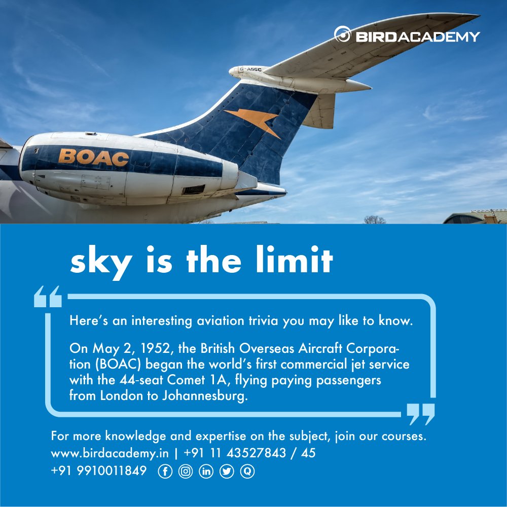 Bird Academy on Twitter: ""Cool, innit." #wednesday #AviationIndustry #india #birdeducationsocietyfortravelandtourism #BirdAcademy #learnandgrow #Courses #airports #airstrip #travelandtourism #iata #IATATraining #BOAC ...