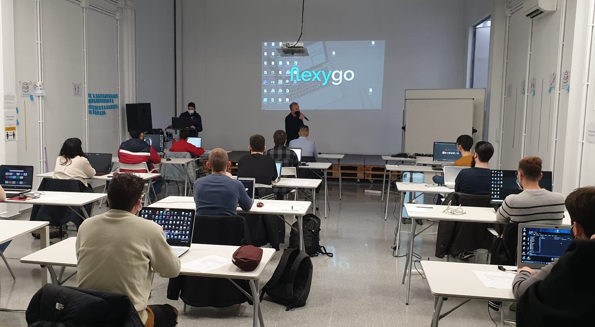 flexygo's tweet photo. Quince becarios han iniciado un curso completo de aprendizaje de flexygo de manera presencial e intensiva en Fábrica. ¡Bienvenid@s! https://t.co/FD6uMKqEGb #DesarrollaConFlexygo
#flexygo #flexygomarketplace #marketplace #lowcode #flexygoacademy #software #web #devops https://t.co/3xVOLT4Y2f