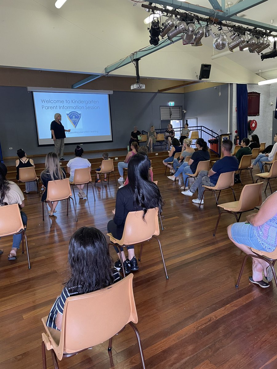 Parent Information Sessions - A great way to welcome parents back into the school.