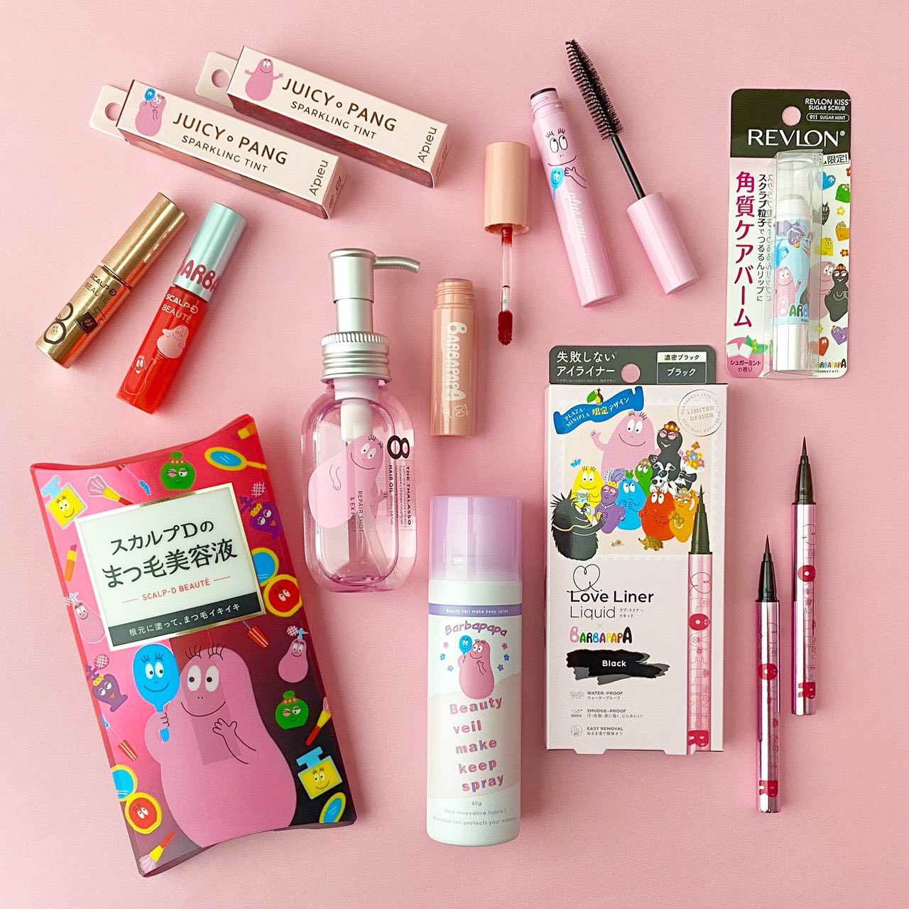 Barbapapa バーバパパ 公式 على تويتر 人気コスメがバーバパパデザインに かわいくて気持ちも明るくなれるコスメがplaza Minipla限定で登場しています 特設ページではアイテムを選ぶと目が動くバーバパパや キャラクターをクリック