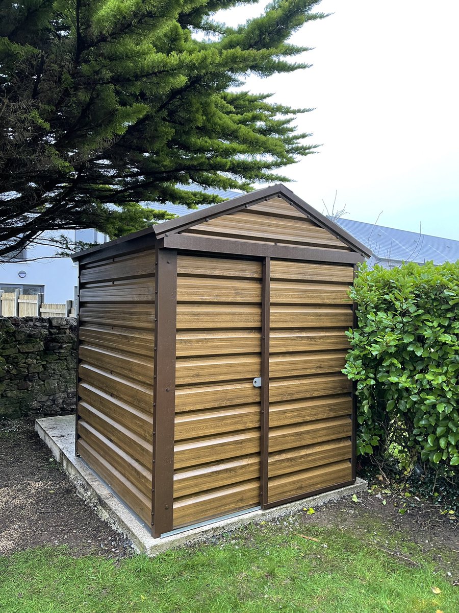 Delighted with our new <a href="/SteeltechSheds/">Steeltech Sheds</a> shed; the three lads who arrived at 8.00 had it up in under 30 minutes. Excellent service!