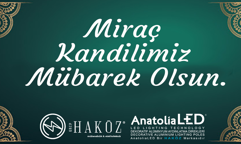 Miraç Kandilimiz Mübarek Olsun..
#led #ledaydınlatma #aydınlatma #görselaydınlatma #alüminyumdirek #ledlialüminyumdirek #ledlikorkuluk #dekoratifaydınlatma #Kocaeli #Türkiye