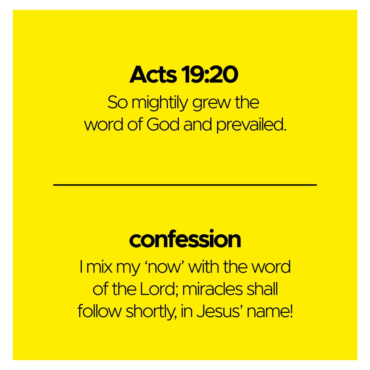 tenetstv's tweet photo. Confession for today
#acts #grew #the #word #of #God #prevail #miracles #follow #bible #scripture #wednesday #grace #Faith #wednesdayconfession #instagram #believe #confessionoftheday #tenetstv https://t.co/JqjGRoyQjP