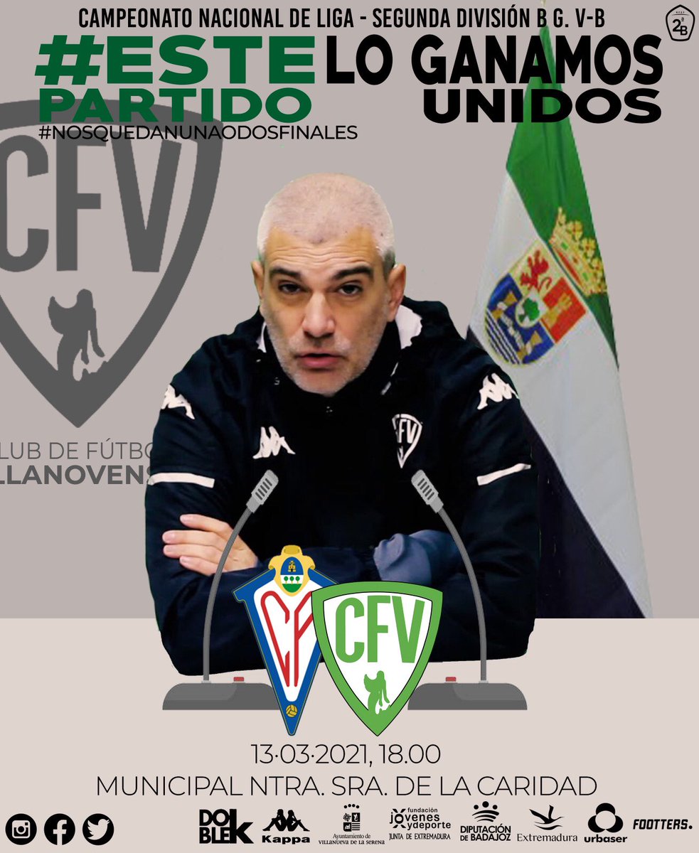 cfvillanovense's tweet photo. “𝗘𝘀𝘁𝗲 𝗽𝗮𝗿𝘁𝗶𝗱𝗼 𝗹𝗼 𝗴𝗮𝗻𝗮𝗺𝗼𝘀 𝗨𝗡𝗜𝗗𝗢𝗦” 🍍💪🏻💚
🔜🎯 @CPVillarrobledo
#2Finales
#VamosaPorTodo https://t.co/sbRVW7inm7