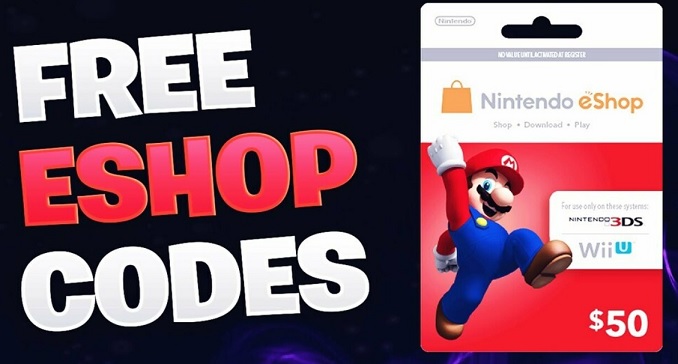 Unused List} Free Nintendo eShop Codes 2021 Legit working without  verification