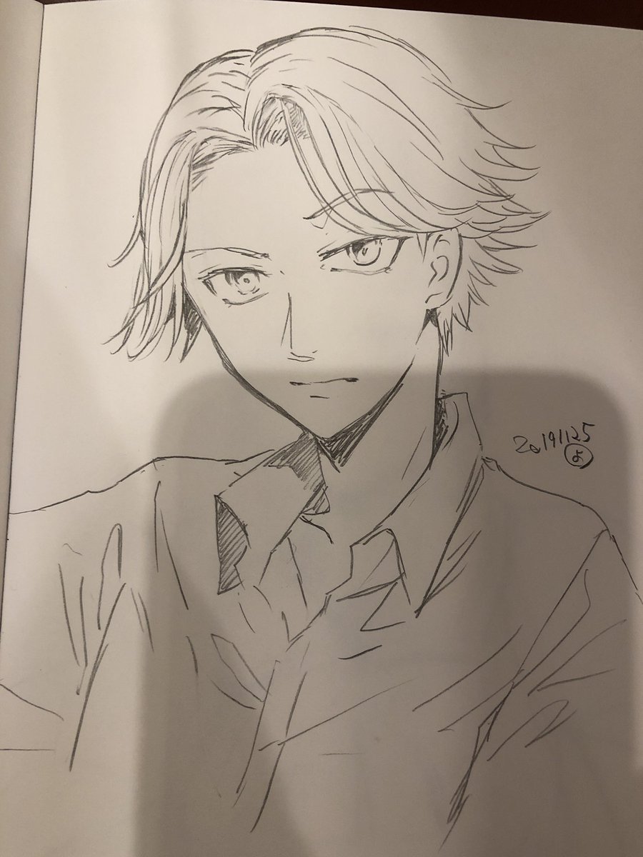 昔描いたハッセ出てきた(長谷川をハッセと呼んでいることがバレるツイート)(あとで綺麗に撮ります) 