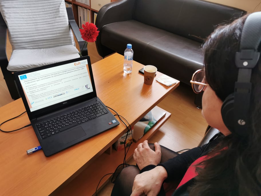 app_cult's tweet photo. #CultApp project outputs were presented  by NART representatives on 09.03.2021 ,during an online seminar  "Opportunities for STEAM training of children and students with SEN". About 70 resource teachers and specialists participated in the seminar. https://t.co/W4YX1WauQy